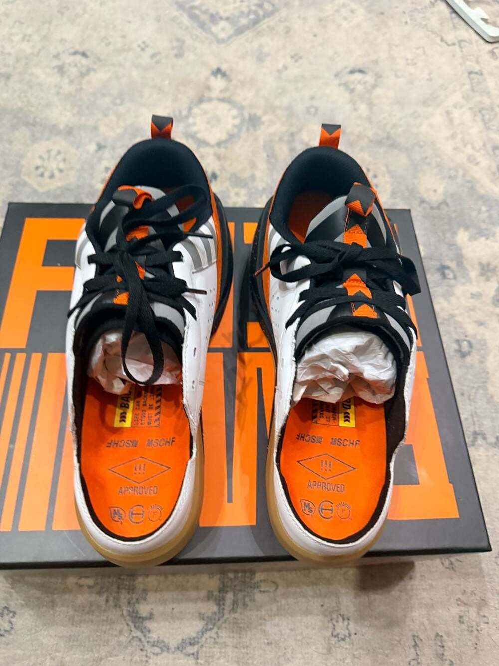 MSCHF BWD Shoes White MSCHF-004 New, DS (Deadstock) with OG Box Sz 10 & 12 Men - Picture 3 of 10